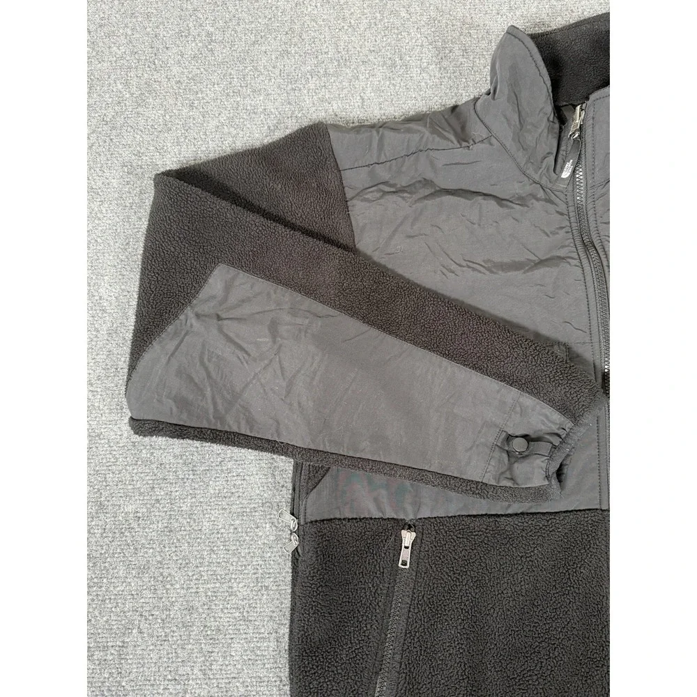 Vintage‎ The North Face Denali Jacket Mens Medium Black Polartec Fleece Full Zip